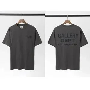 Gallery Dept. Hollywood CA T-Shirt Charcoal Gray T-Shirt - 11