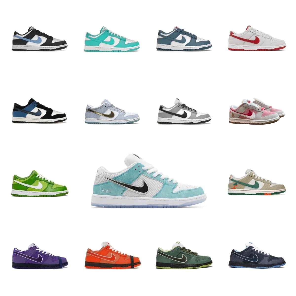 Nike SB Dunk Low Botanical Green Sneakers - 3