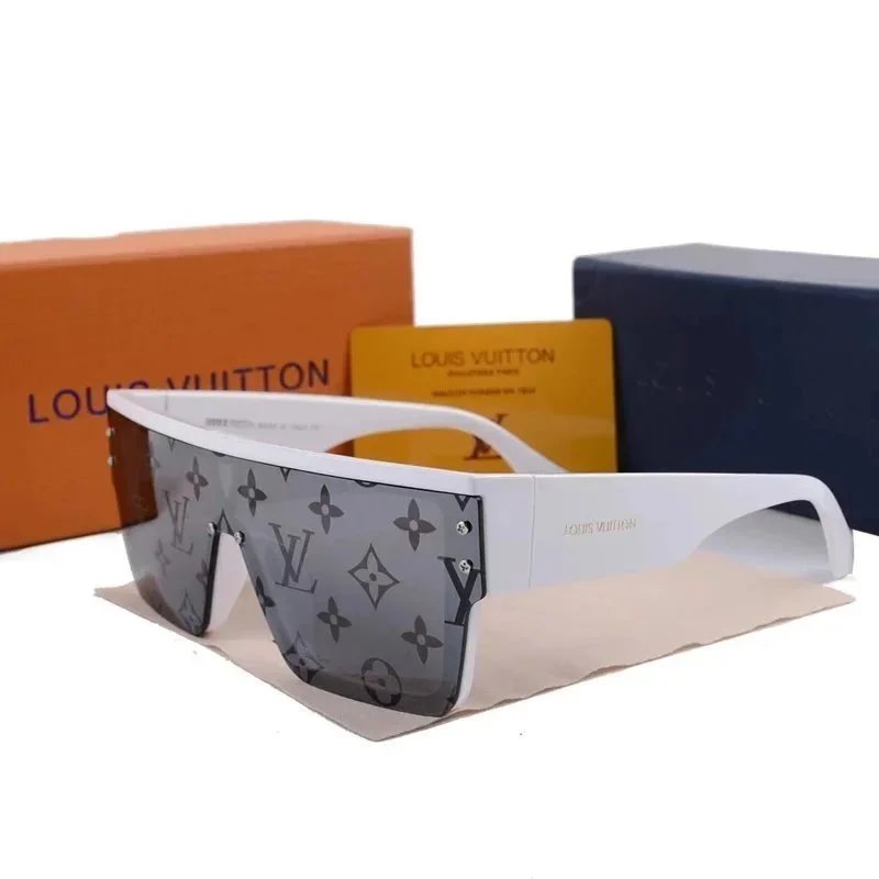 Louis Vuitton Monogram Shield Sunglasses White - 1