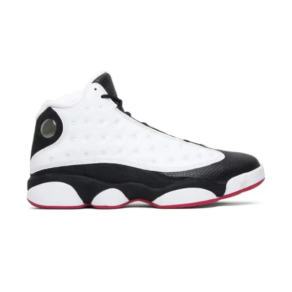 Air Jordan 13 Retro White Black Cherry Sneakers - 1