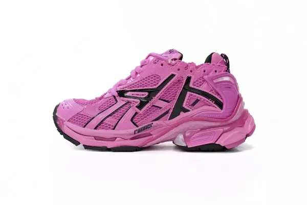Balenciaga x Asics Runner Pink Sneakers - 1
