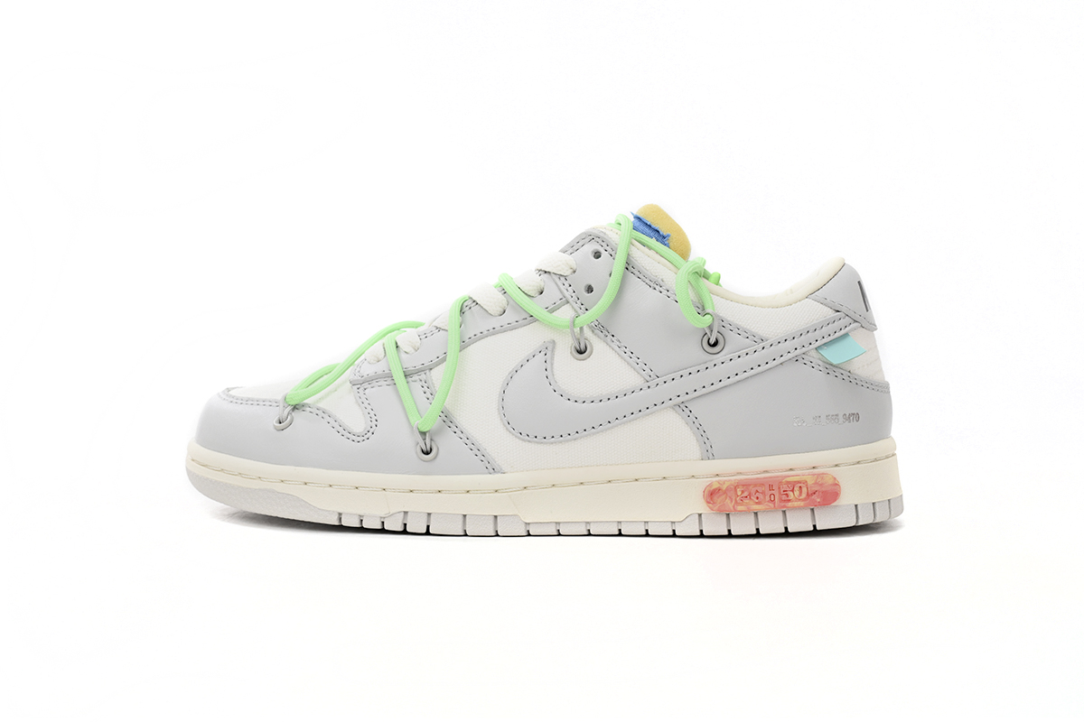 Nike x Off-White Dunk Low 'University Blue' Sneakers