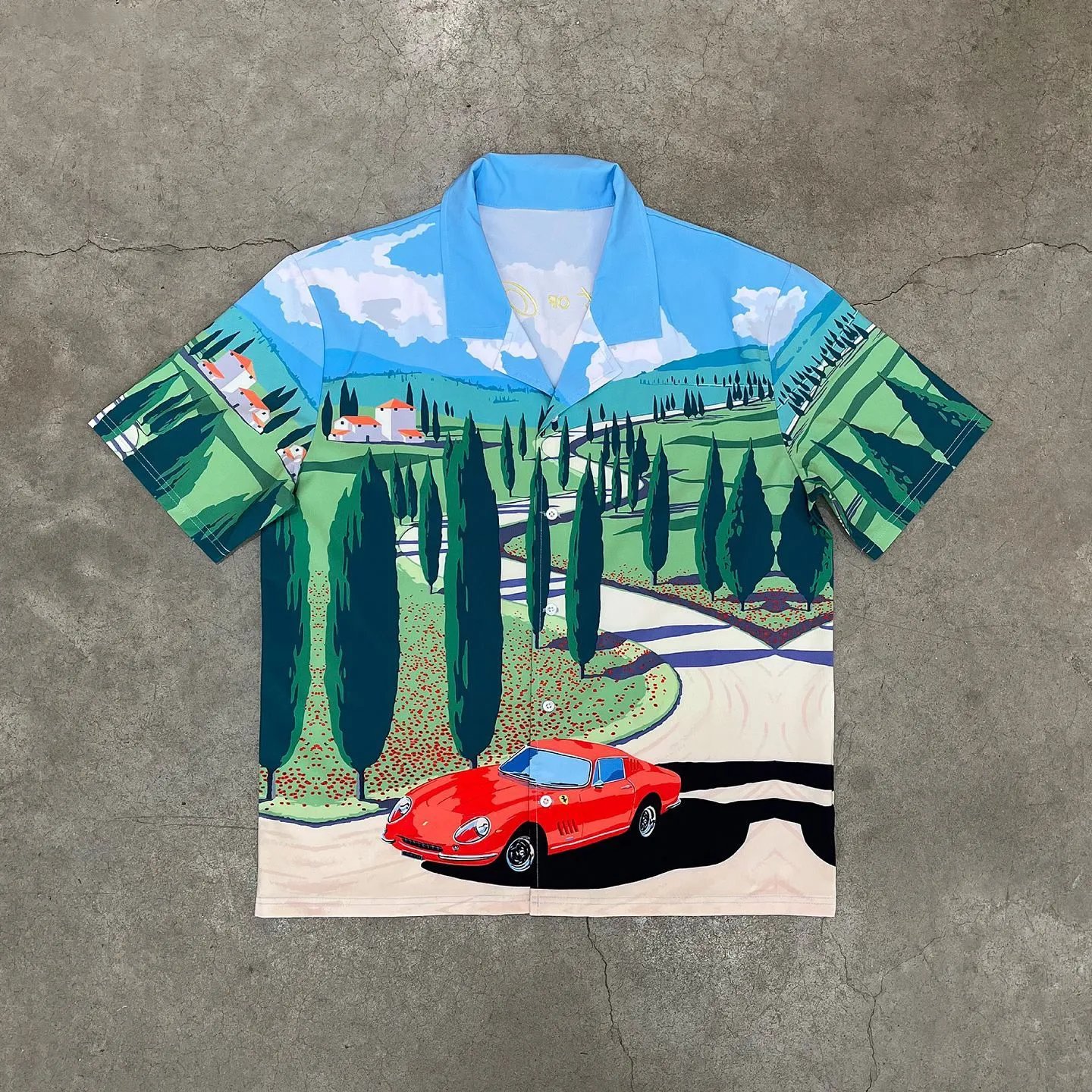 Gallery Dept. Tuscany Road Trip Shirt Blue Multicolor - 1