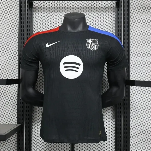 FC Barcelona x Spotify x Nike Third Kit 2024 Black Sports T-Shirt - 1