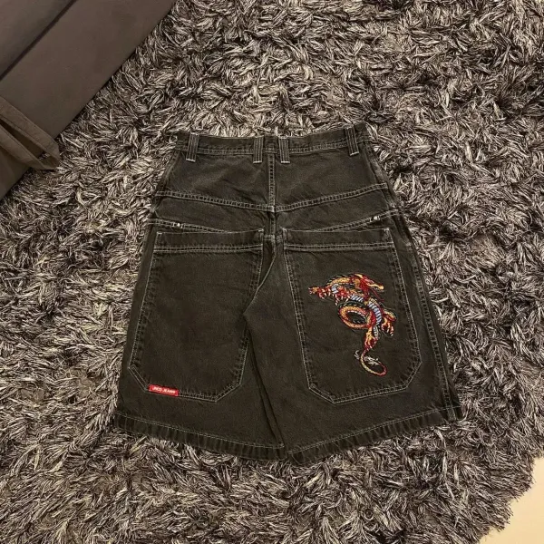 GRA White Denim Shorts - 6