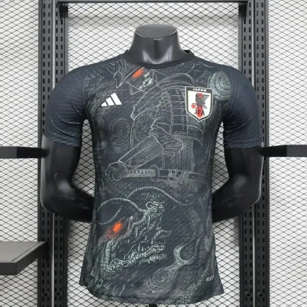 Adidas Japan National Team Samurai Dragon Graphic Sports T-Shirt Multicolor - 1