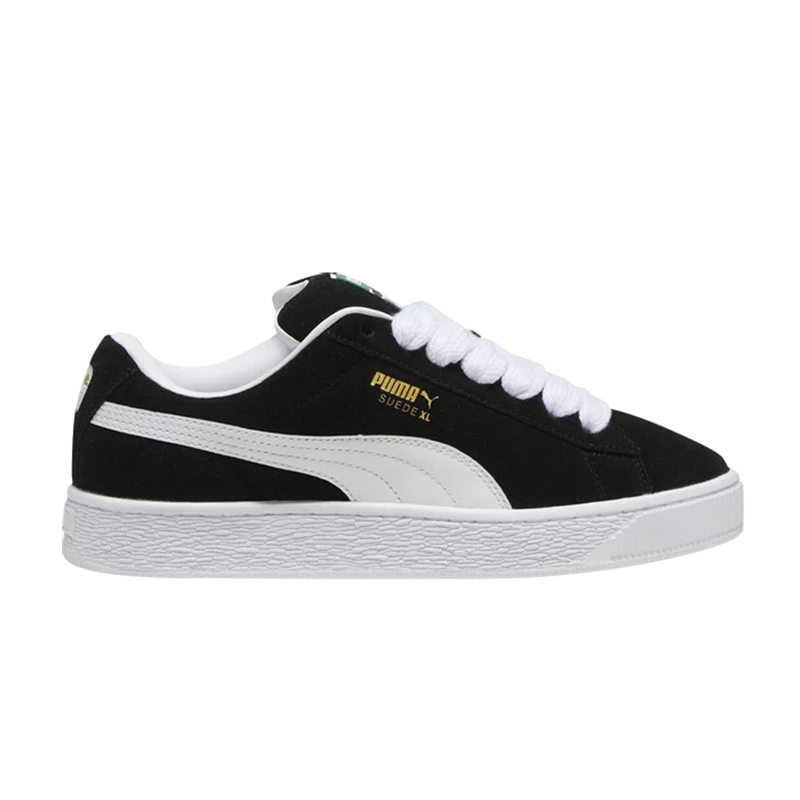 Puma Suede XL Black and White Sneakers - 1
