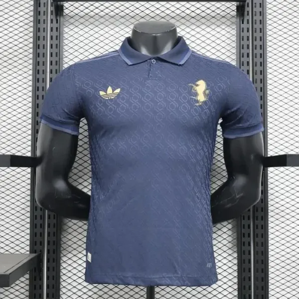 Adidas Originals x Scuderia Ferrari Polo Shirt Navy Blue - 1