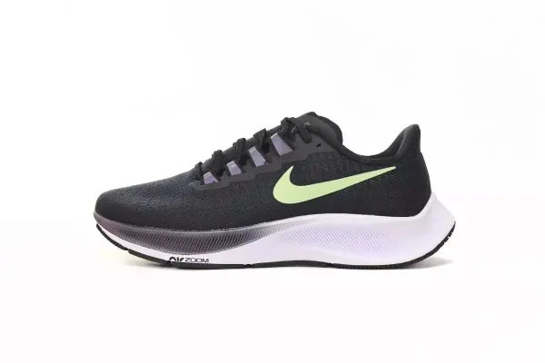 Nike Air Zoom Pegasus 37 Black Volt Running Shoes - 1