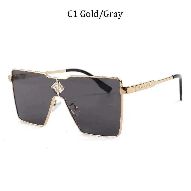 Louis Vuitton Monogram Shield Sunglasses Black - 6