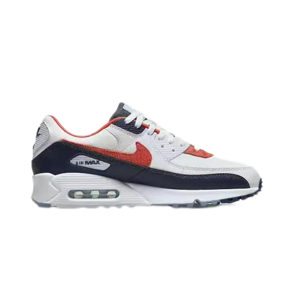 Nike Air Max 90 Black/Red/Gray Sneakers - 29