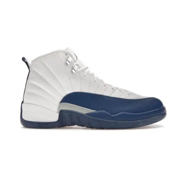 Air Jordan 12 Retro White/Navy Sneakers - 1