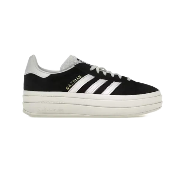 Adidas Originals Gazelle Platform Beige Green Sneakers - 6