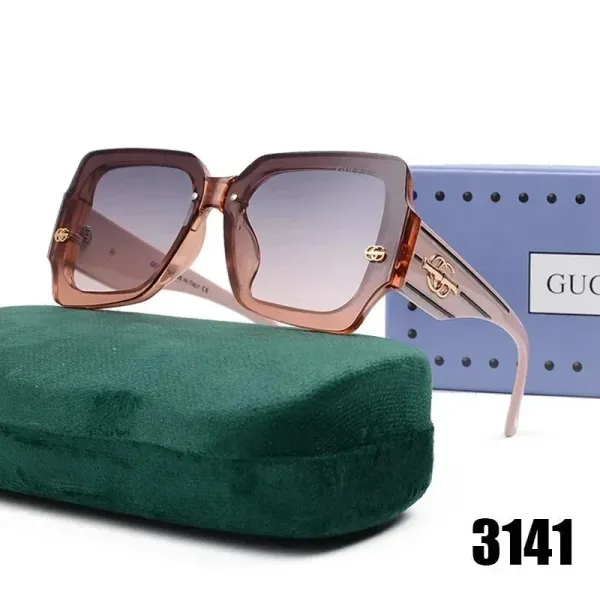 Gucci GG0941S Square Gradient Brown Sunglasses - 1