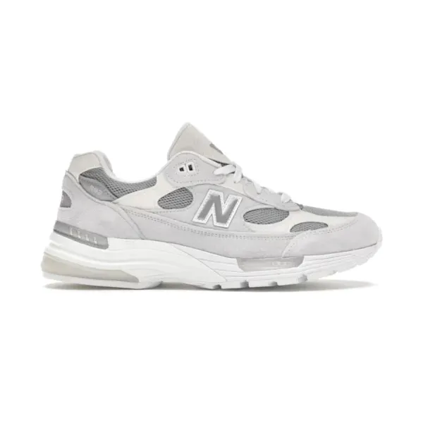 New Balance 992 Gray White Sneakers - 1