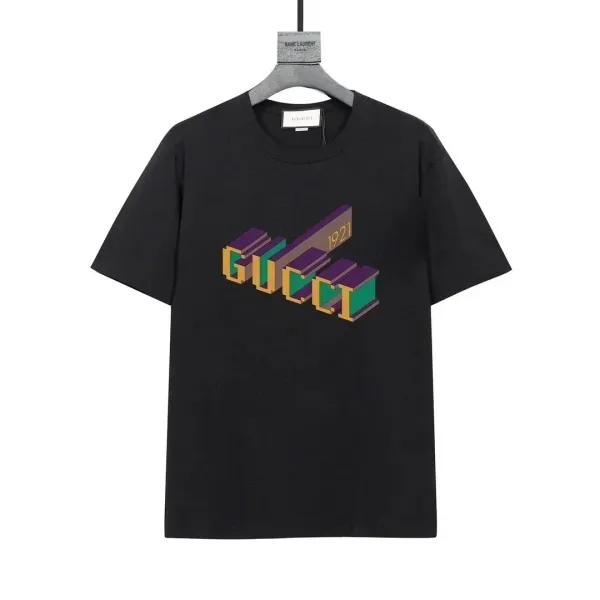 Gucci Lightning Logo Print White T-Shirt - 6