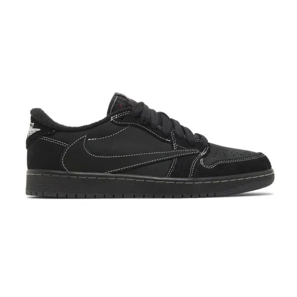 Nike x Travis Scott Air Jordan 1 Low OG 'Black' Sneakers - 1