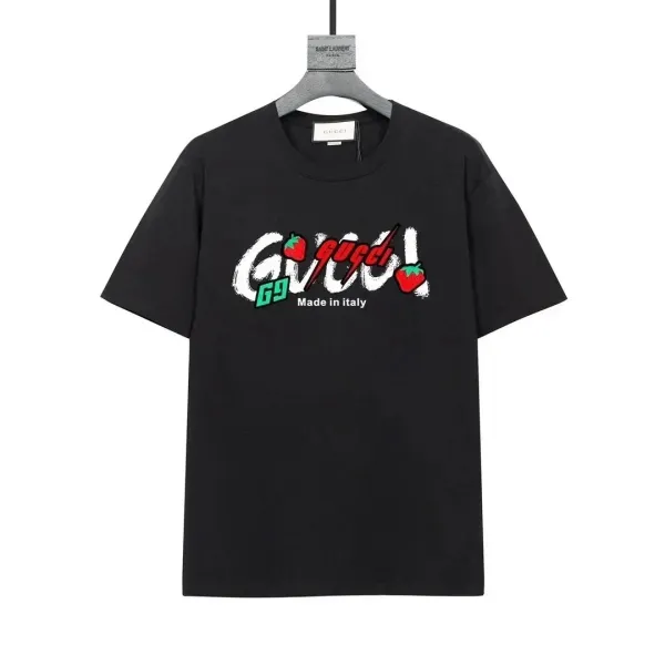 Gucci Lightning Logo Print White T-Shirt - 10