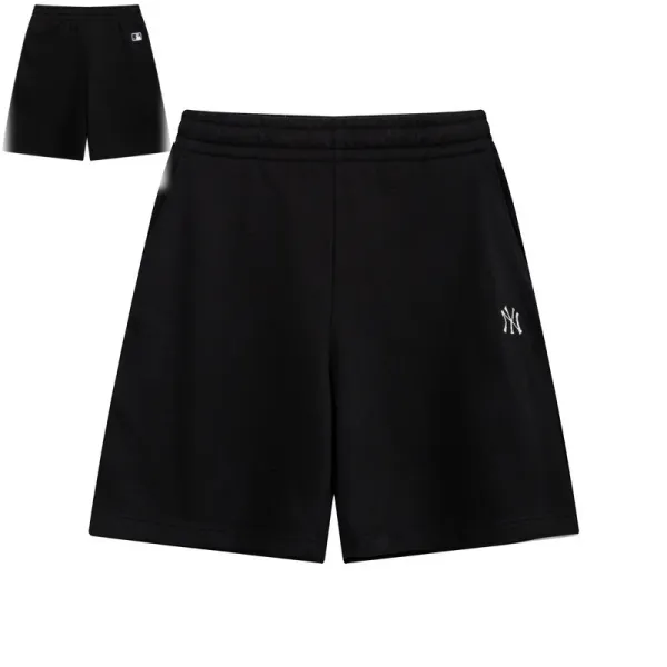 New York Yankees x MLB Authentic Performance Shorts Black - 1