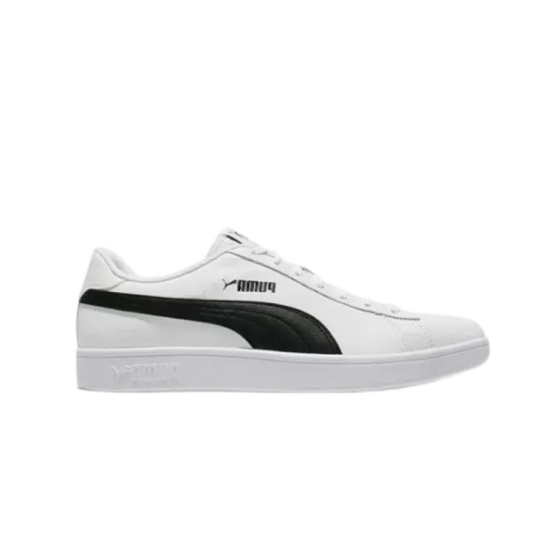 Puma Amuq White and Black Casual Sneakers - 5