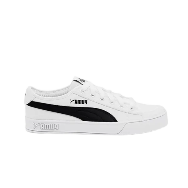 Puma Amuq White and Black Casual Sneakers - 8