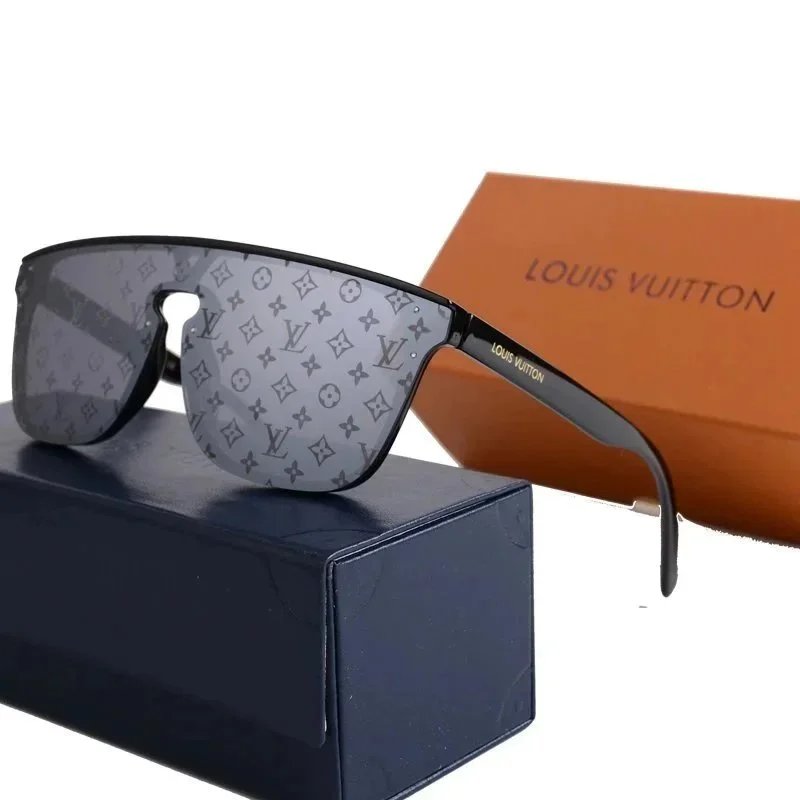 Louis Vuitton Monogram Shield Sunglasses Black - 1