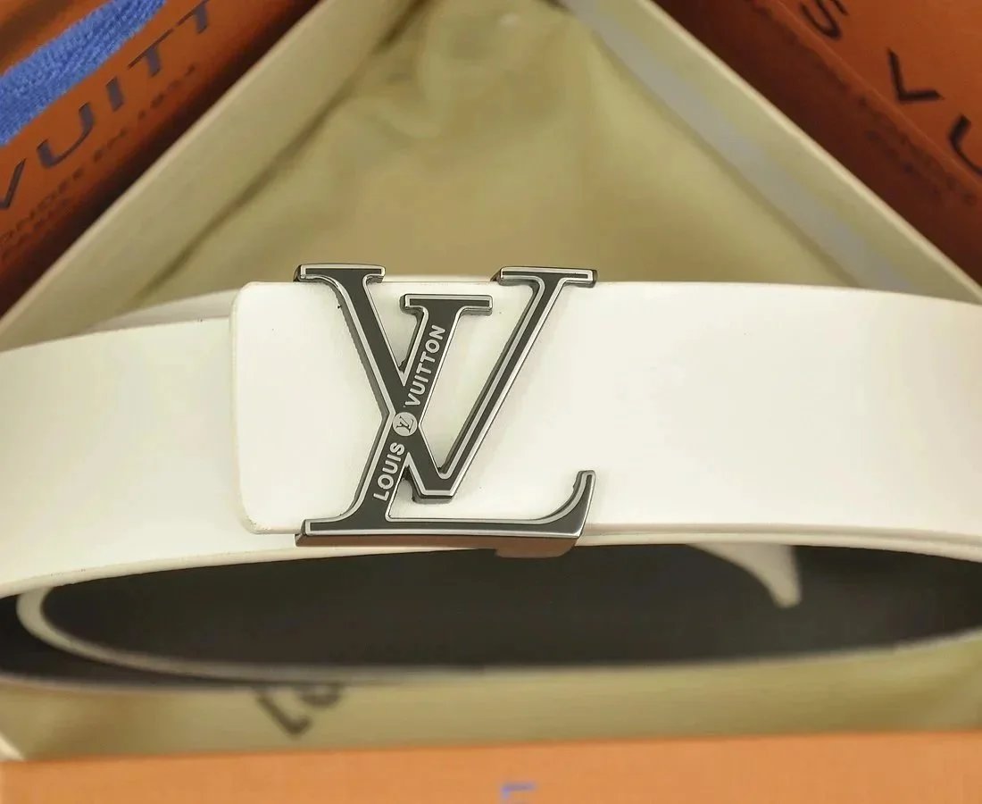 Louis Vuitton LV Initiales Belt Buckle Set Black Accessories - 4