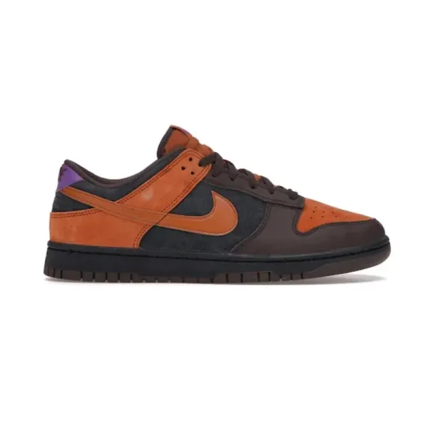 Nike SB Dunk Low Orange Brown Purple Sneakers - 1