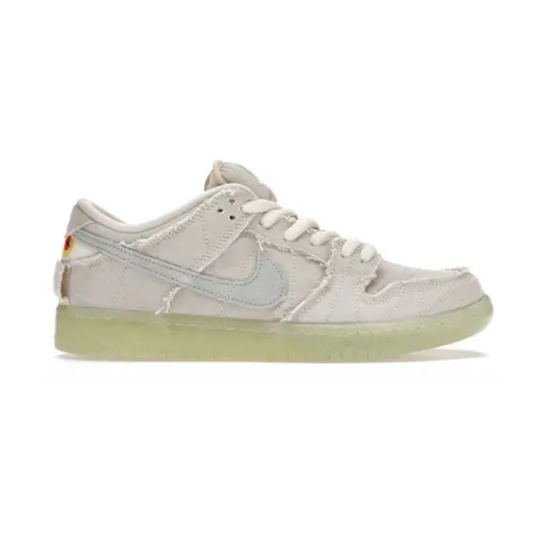 Nike SB Dunk Low Premium 'Rough Cut' Off-White Collaboration Beige Sneakers - 1