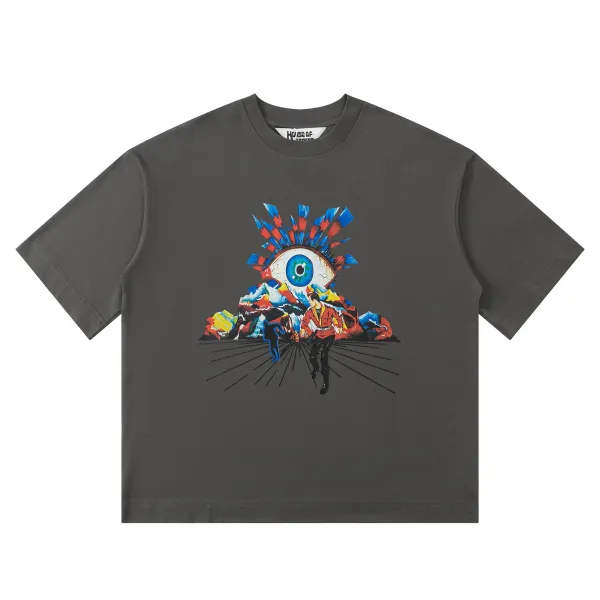 HOLZER Psychedelic Bloom White T-Shirt - 20