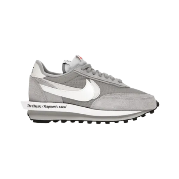 Nike x Fragment Design x sacai LDWaffle Gray Sneakers - 1