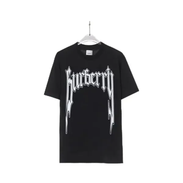 Supreme x Burberry Box Logo T-Shirt Black - 3