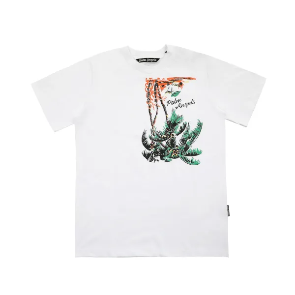 Palm Angels Teddy Bear Graphic Black T-Shirt - 34
