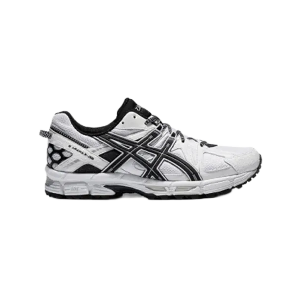 Asics Gel-Kayano 14 White/Black Running Shoes - 1