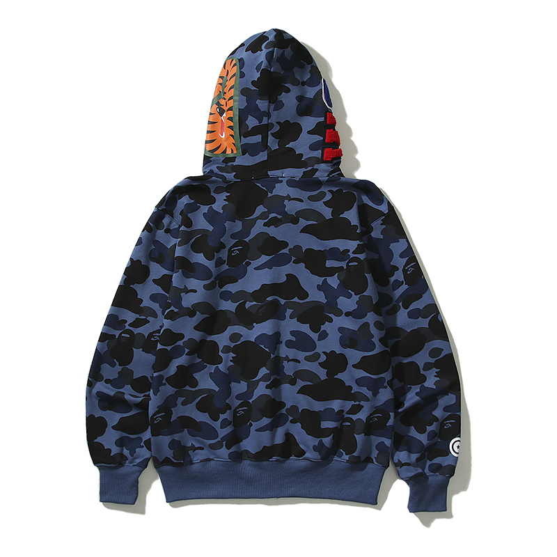 A Bathing Ape Shark Hoodie Pink Camo Hoodie - 10