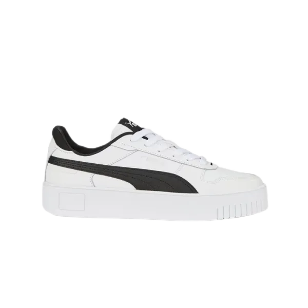 Puma Cali Bold White with Iridescent Logo Sneakers - 3