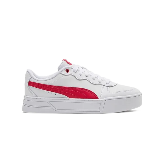 Puma Cali Bold White with Iridescent Logo Sneakers - 4