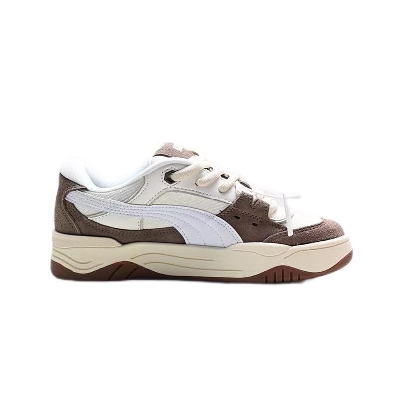 Puma R78 Low Brown and White Sneakers - 1