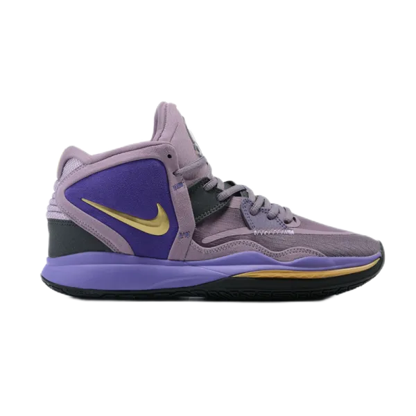 Nike Kyrie 8 Purple Gold Basketball Shoes - 1