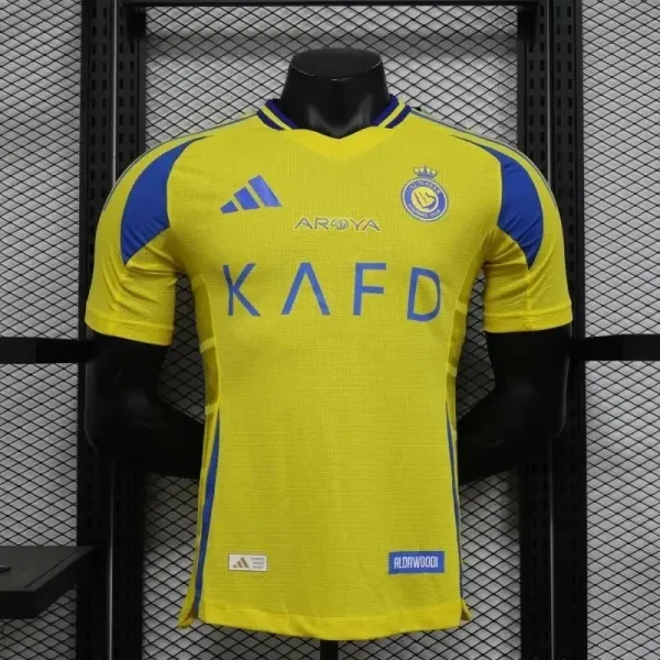 Al-Ittihad Club x Adidas 2024 Home Jersey Yellow/Blue - 1