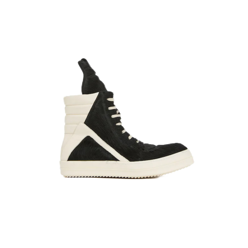 Rick Owens DRKSHDW Ramones High-Top Black Leather Boots - 5
