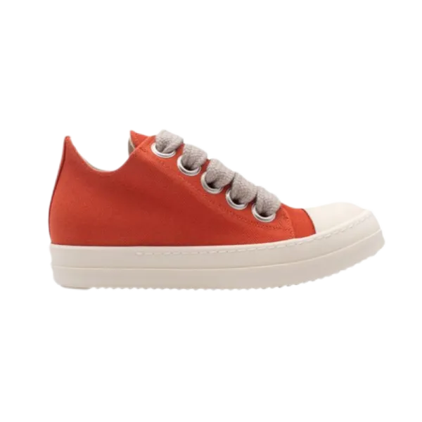 Rick Owens Geobasket Black and Off-White Sneakers - 7