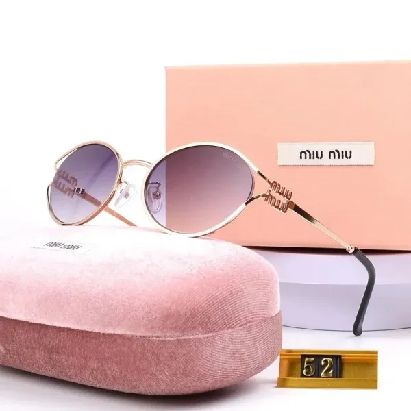 Miu Miu Oversized Cat-Eye Red Sunglasses - 5