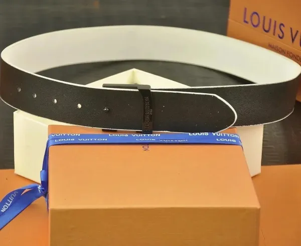 Louis Vuitton LV Initiales Belt Buckle Set Black Accessories - 6