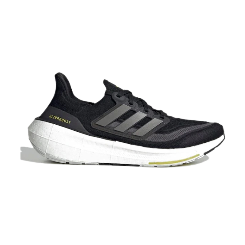 Adidas Ultraboost Light White Lime Green Running Shoes - 5