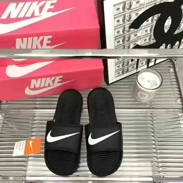 Nike Benassi JDI Black Slide Sandals Slippers product listing in Litbuy spreadsheet finds