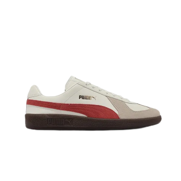 Puma Roma White and Gum Brown Sneakers - 8