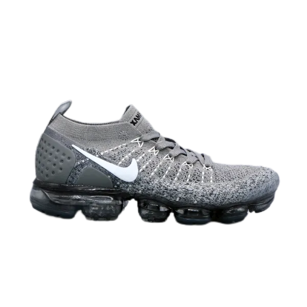 Nike Air VaporMax Flyknit 2 Gray Sneakers - 1