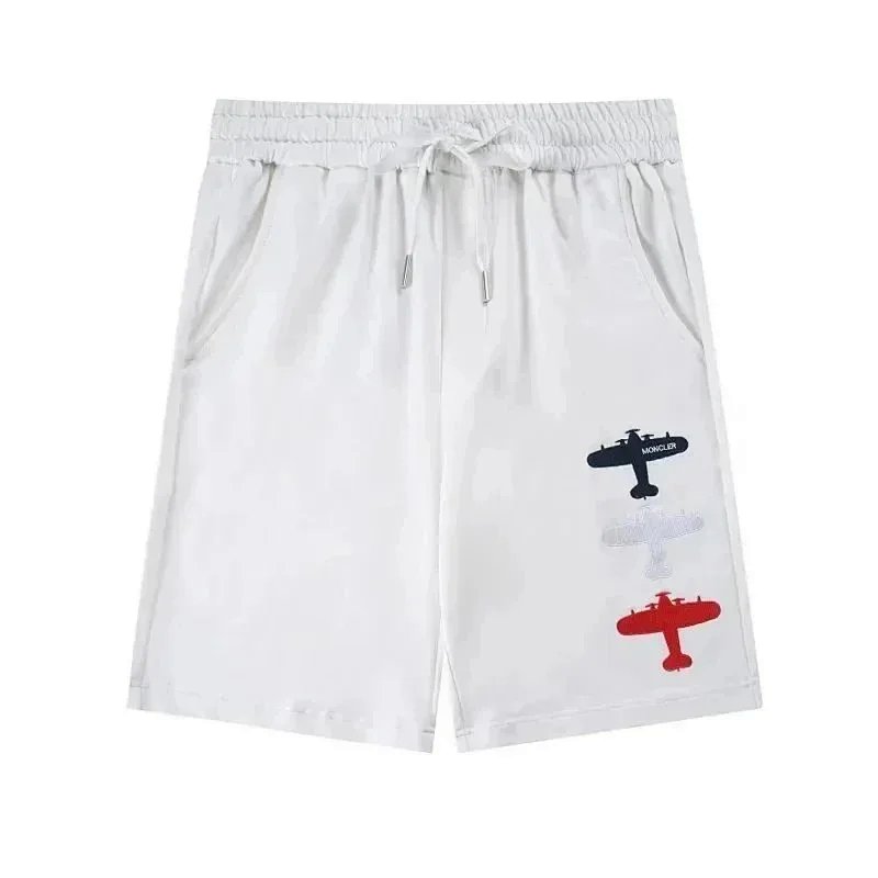 Moncler Mon Logo Print White Shorts product detail 2 in Litbuy spreadsheet finds