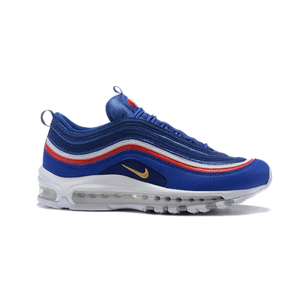 Nike Air Max 97 Royal Blue Red White Sneakers - 1